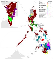 Appendix : Filipino surnames (1.